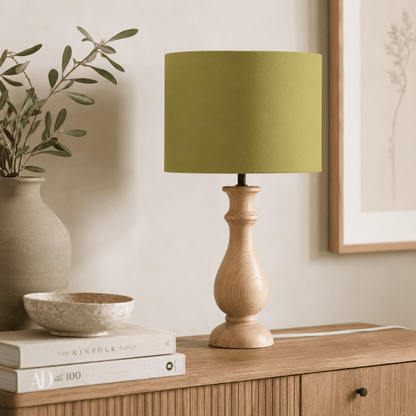 Plain Olive Green Lampshade, Ceiling or Table Lamp Shade