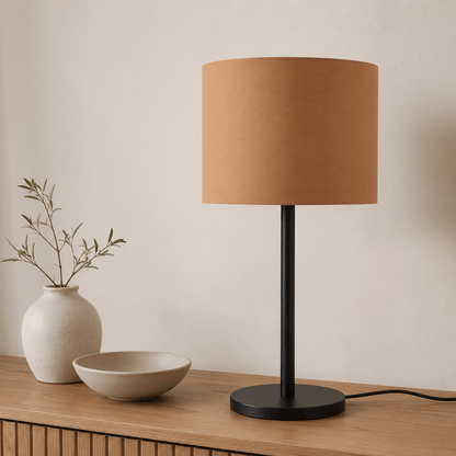 Plain Toffee Lampshade, Brown Ceiling or Table Lamp Shade