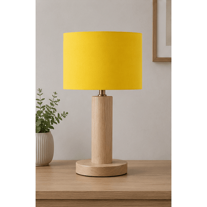 Plain Yellow Lampshade, Ceiling or Table Lamp Shade