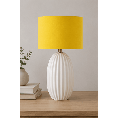 Plain Yellow Lampshade, Ceiling or Table Lamp Shade