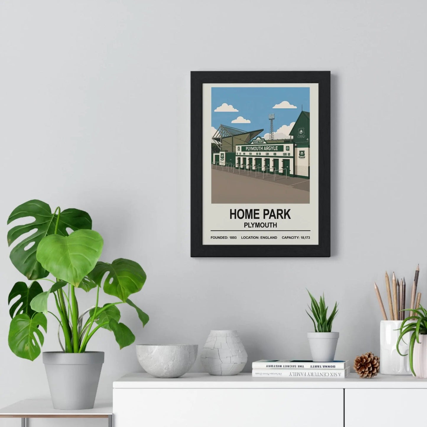 Plymouth Argyle Home Park Print