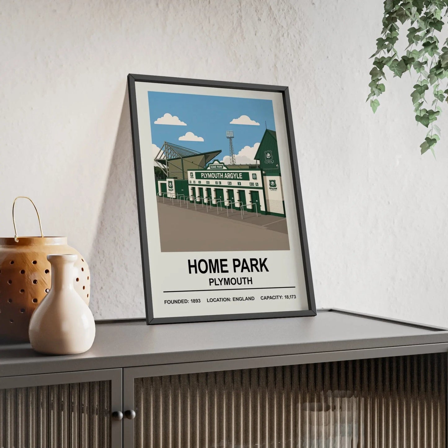 Plymouth Argyle Home Park Print