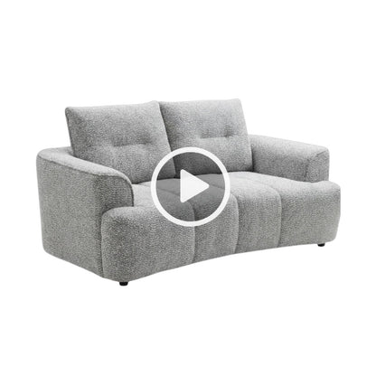 Cordova Grey Fabric 3+2 Sofa Suite