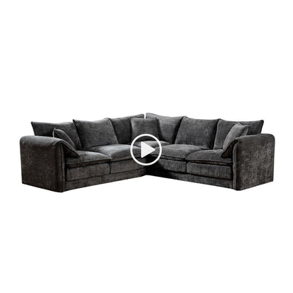 Solaya Green Fabric 3+2 Sofa Suite
