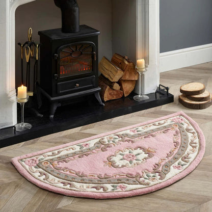 Shensi Pink Medallion Rug