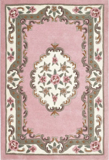Shensi Pink Medallion Rug