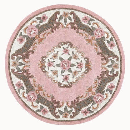 Shensi Pink Medallion Rug