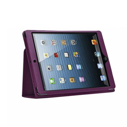 GVC 3 in 1 Executive Lightweight & Hardback Wallet Case for Pad Air, Purple
