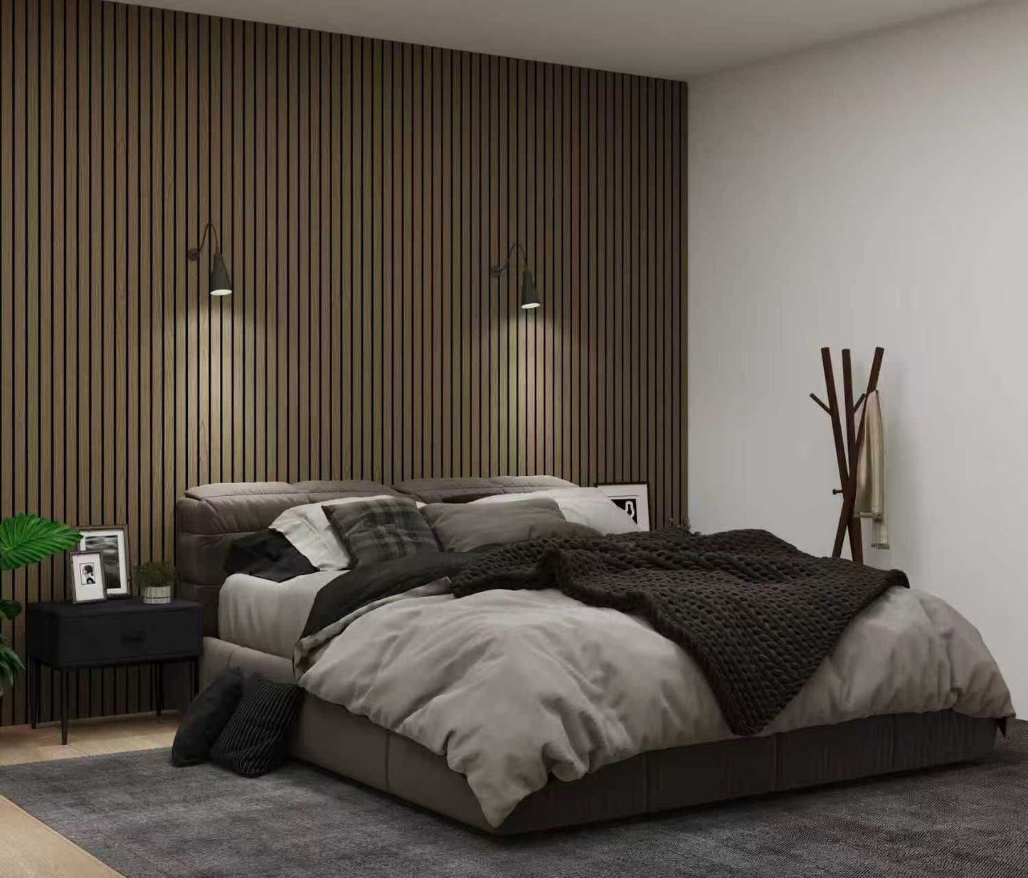 Walnut Acoustic Wall Panels