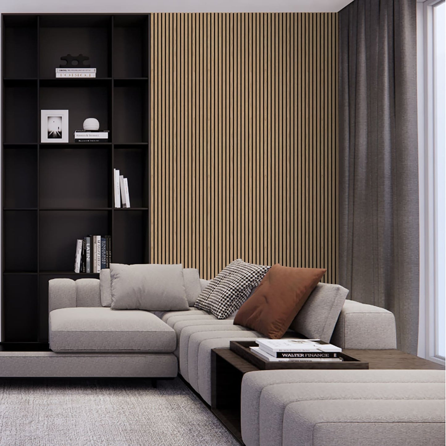 Walnut Acoustic Wall Panels