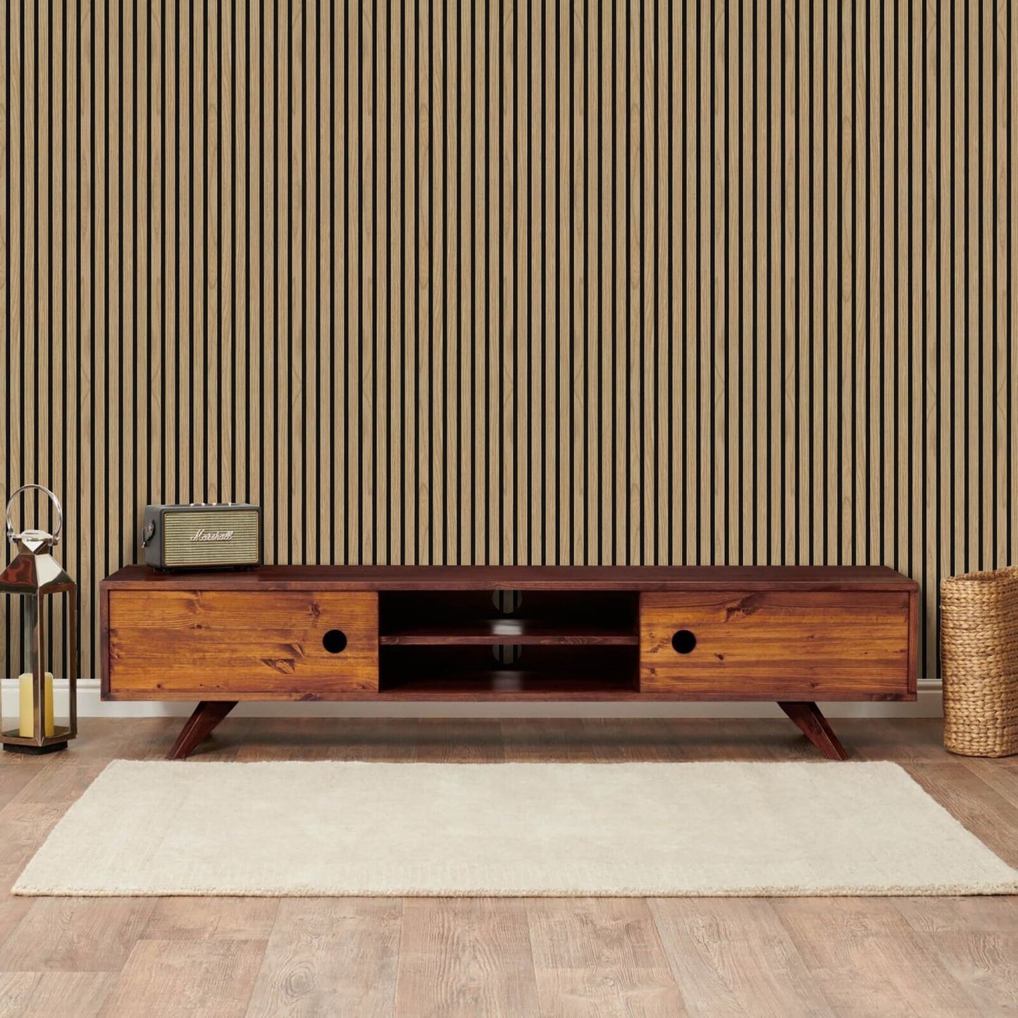 Walnut Acoustic Wall Panels